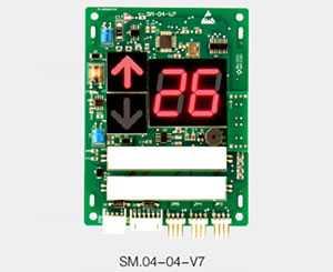 Serial LED Elevator Calling / Indicator Board